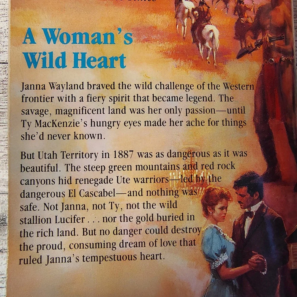 Reckless‎ Love Elizabeth Lowell Harlequin Historical Romance Paperback Book 1990